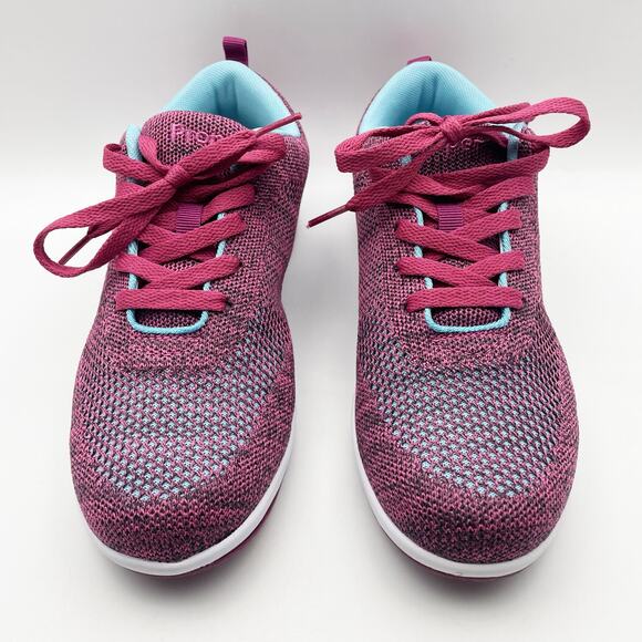 Propet Womens Washable Walker Evolution Sneaker US 8.5 Wide EU 39 Blue Pink NIB - Picture 6 of 12